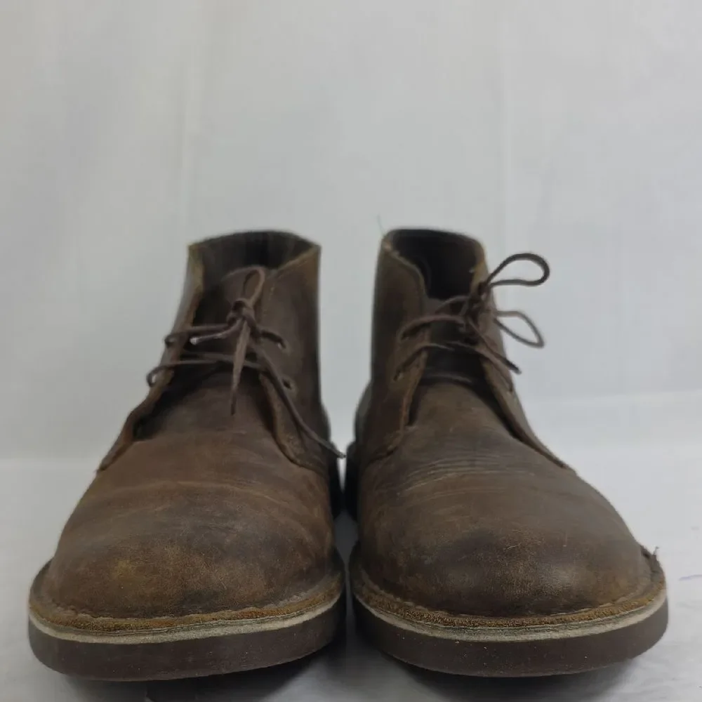 Clarks Bushacre 2 Brown Leather Chukka Men's Boots .‎